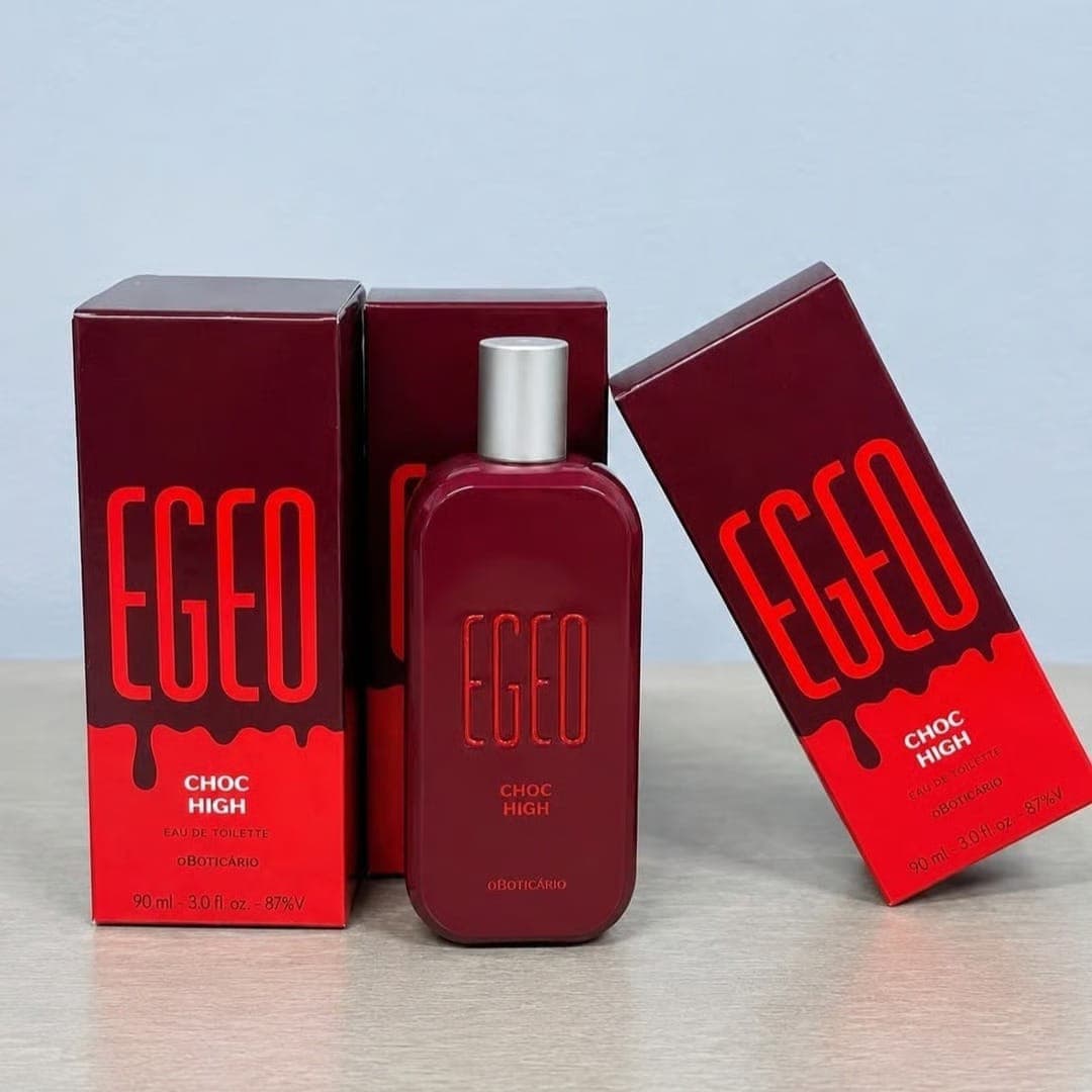 Combo Egeo Choc High Desodorante Colônia 90ml (2 itens)